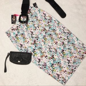 I Heart Ronson Scuba Pencil Skirt